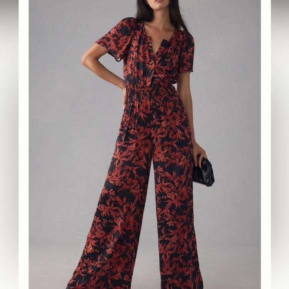Anthropologie The Somerset One Piece Jumpsuit NWOT - Picture 3 of 11